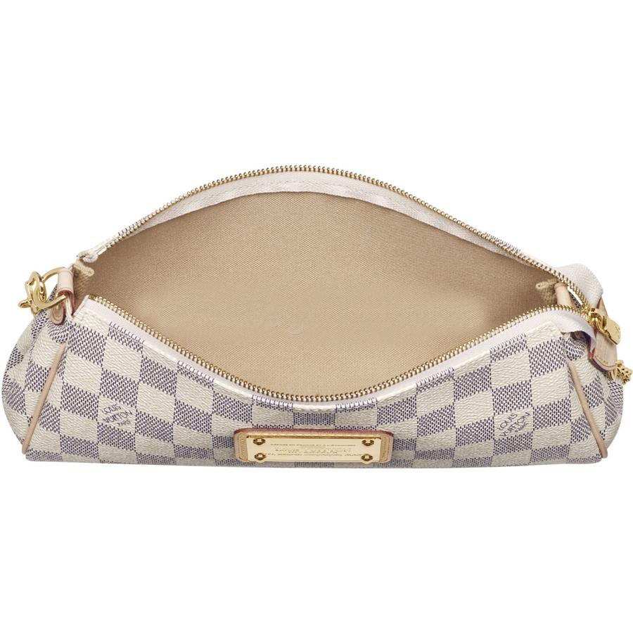 Fake Louis Vuitton Eva Clutch Damier Azur Canvas N55214 Online